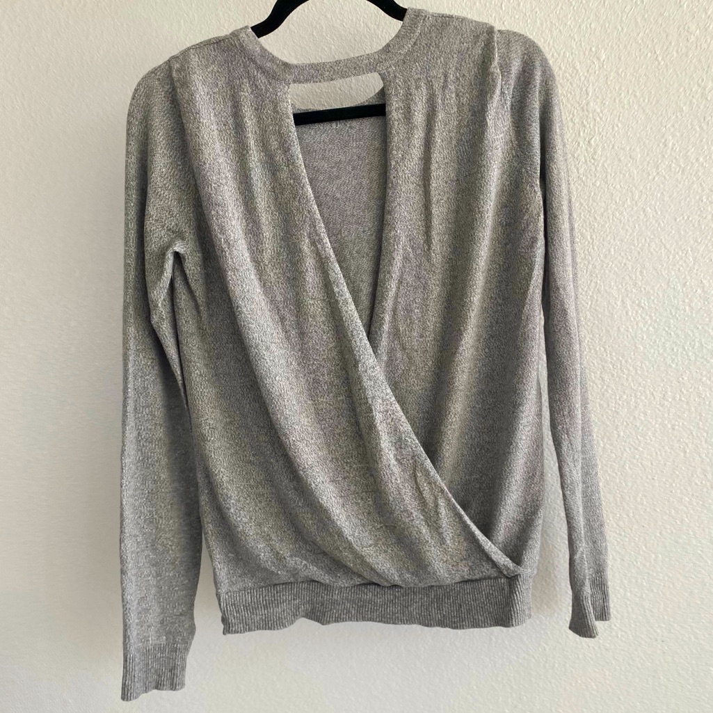 Bcbgeneration Drape Back Sweater